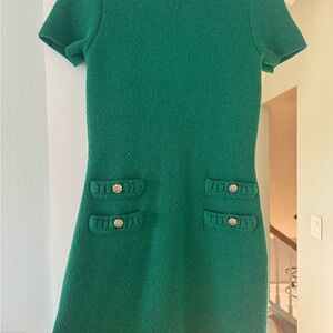 Endless Rose Green Kids Casual Dress